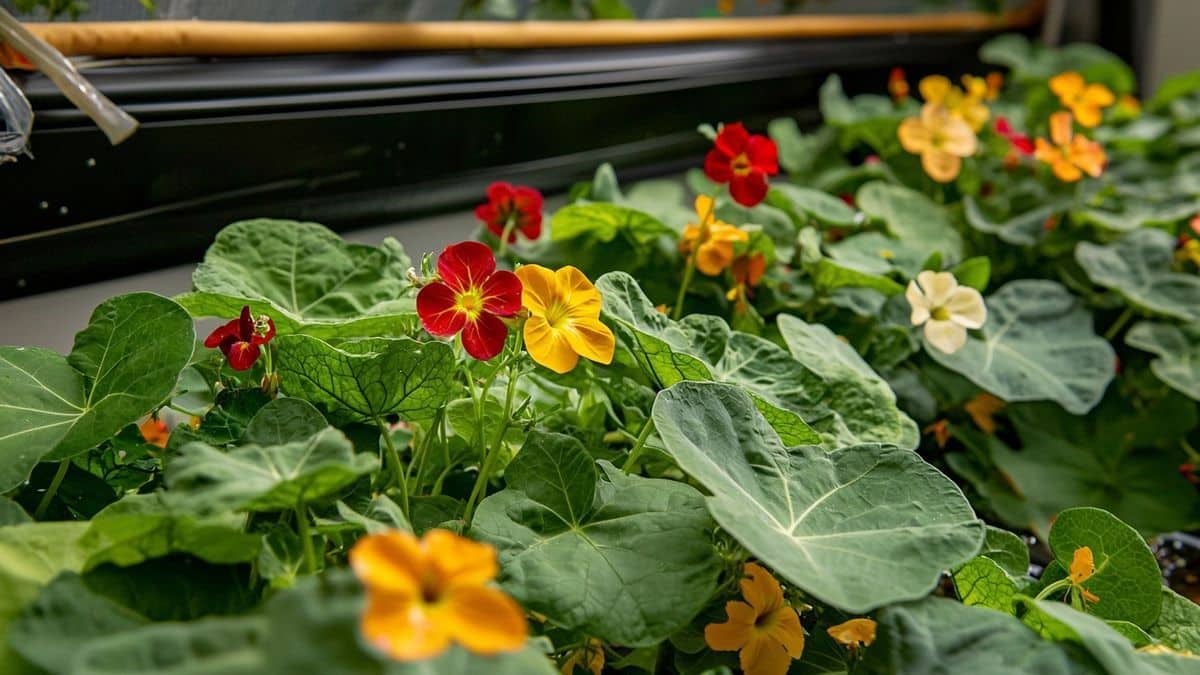 Cette fleur autonome repousse naturellement les parasites toute seule