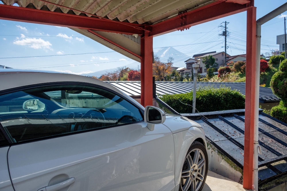 Les matériaux disponibles pour un carport adossé